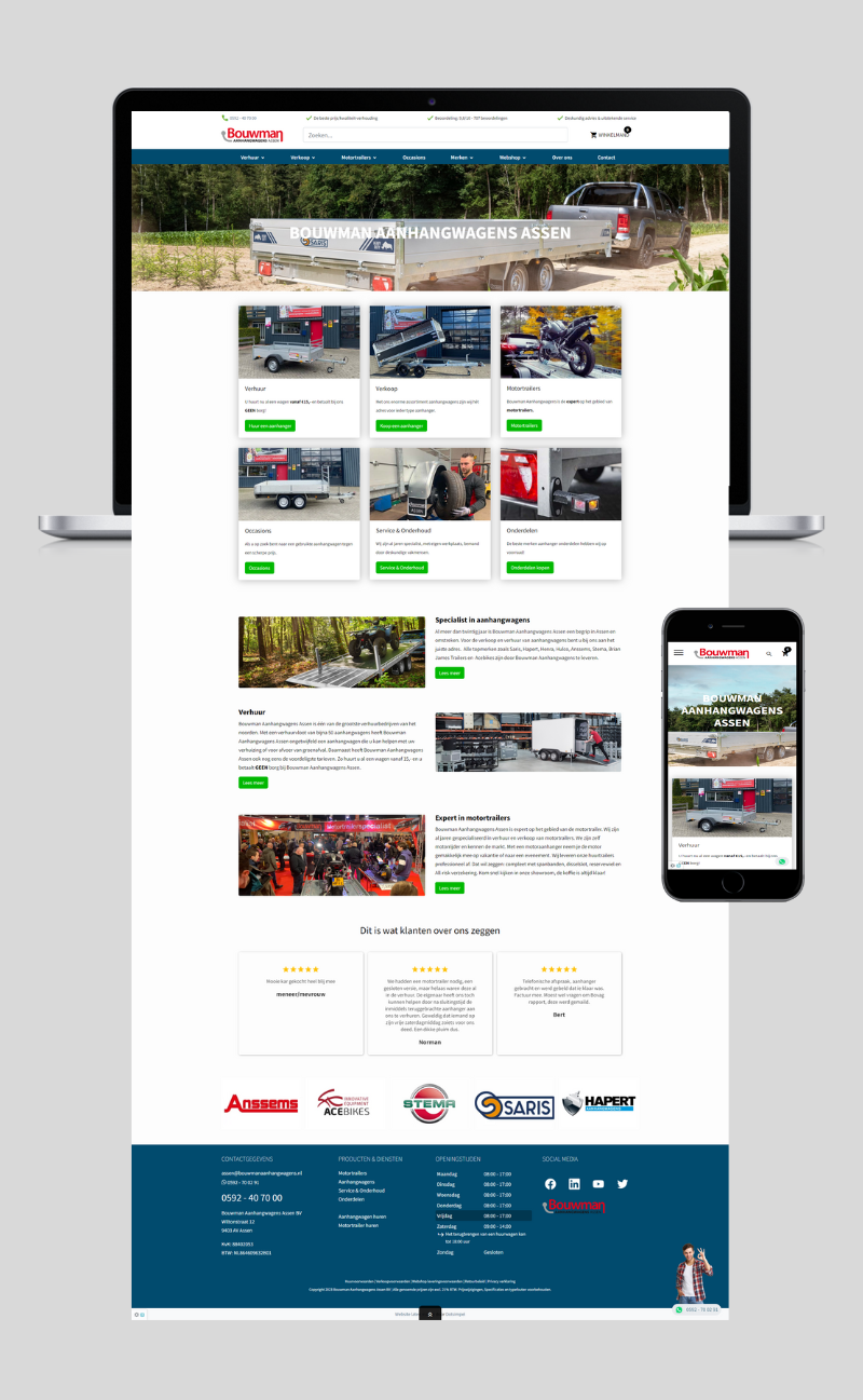 Bouwman Aanhangwagens